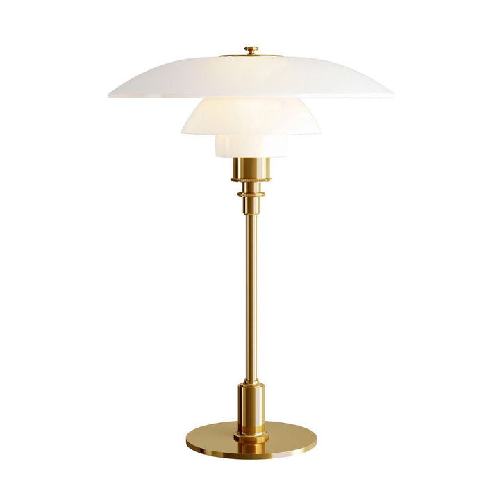 Nordora – LED tafellamp glas Scandinavisch design – woon &amp; werkruimte
