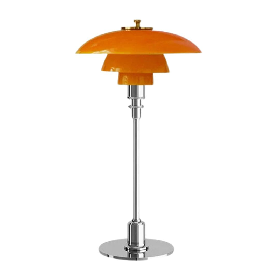 Nordora – LED tafellamp glas Scandinavisch design – woon & werkruimte