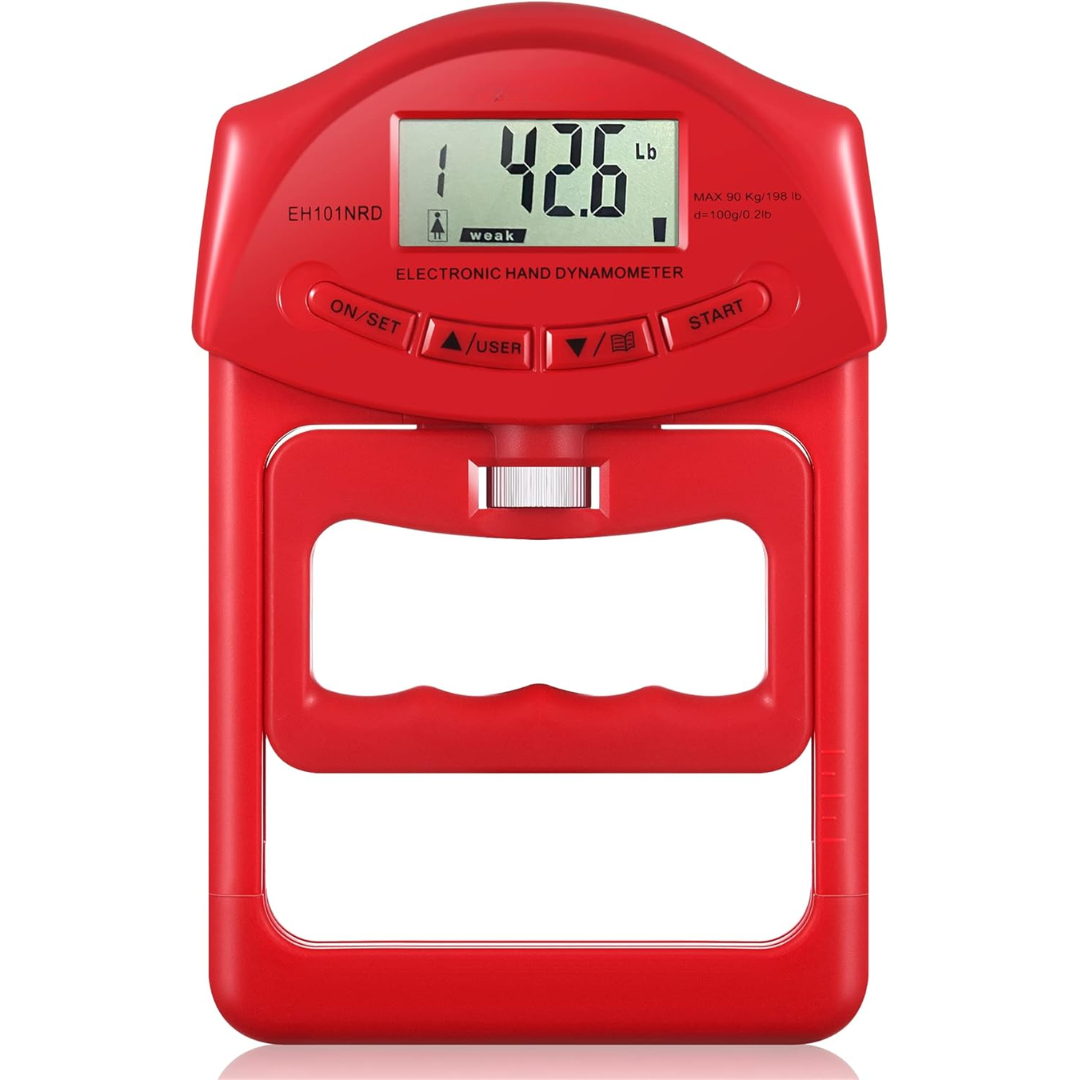 Handscope Digitale Handkrachtmeter – Meting tot 90 kg & Geheugenfunctie