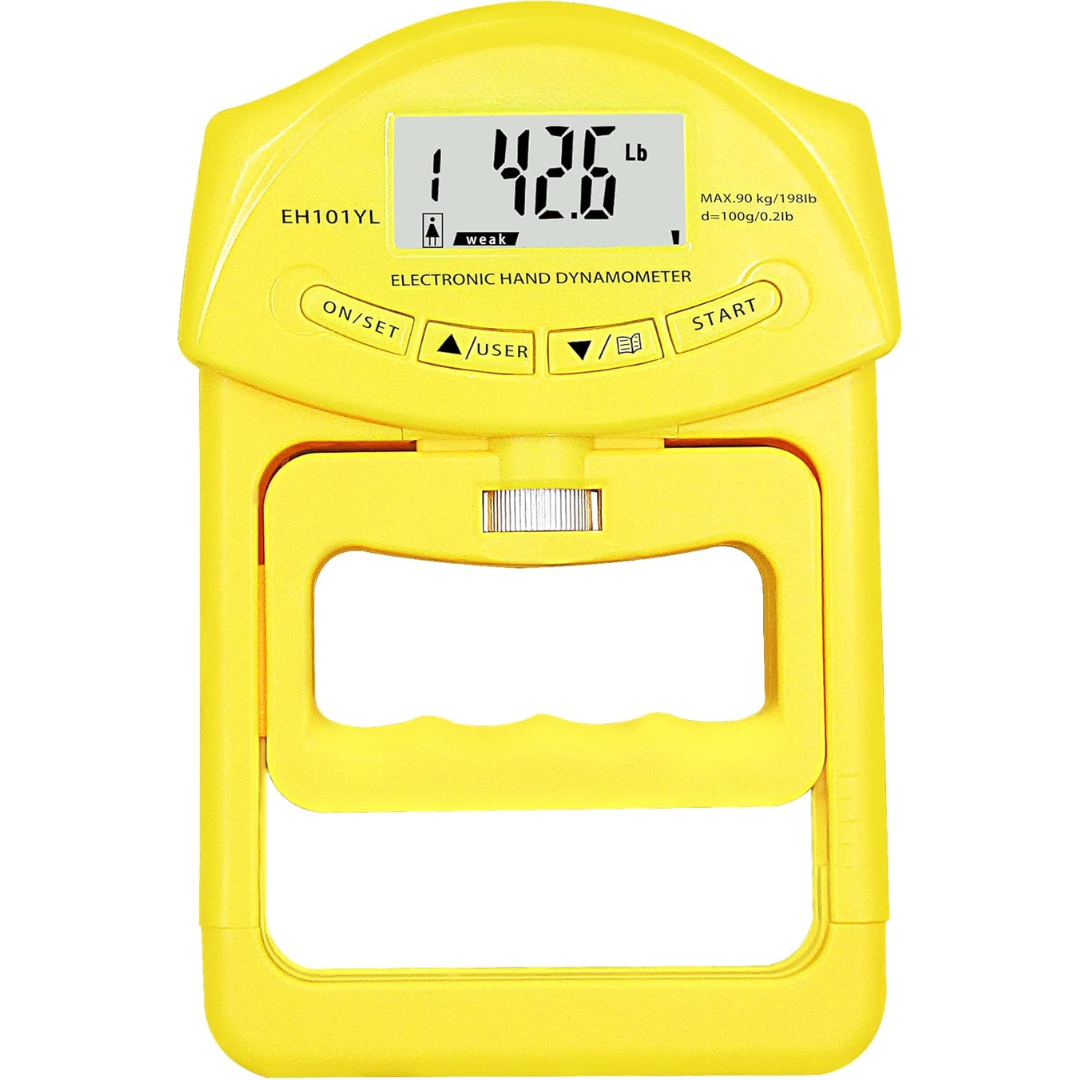 Handscope Digitale Handkrachtmeter – Meting tot 90 kg & Geheugenfunctie