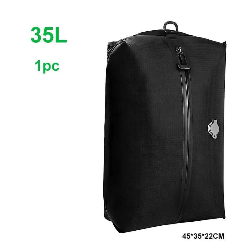Vacuümzakken Kleding Set 17L-40L met Automatische Luchtpomp voor Bagagecompressie 10