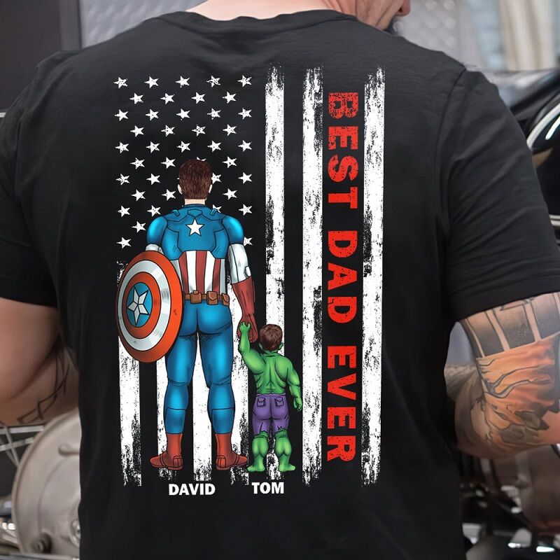 Vaderdagcadeau | HeroTee | Voor de echte held in je leven 0