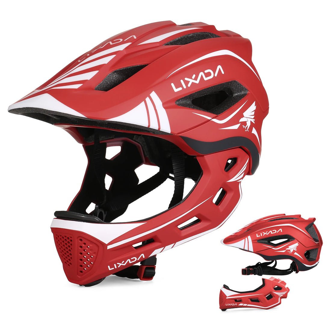 Veilige Kinderhelm Fiets - Afneembare Integraalhelm Voor Kinderen, Verstelbaar en Ventileerbaar 11