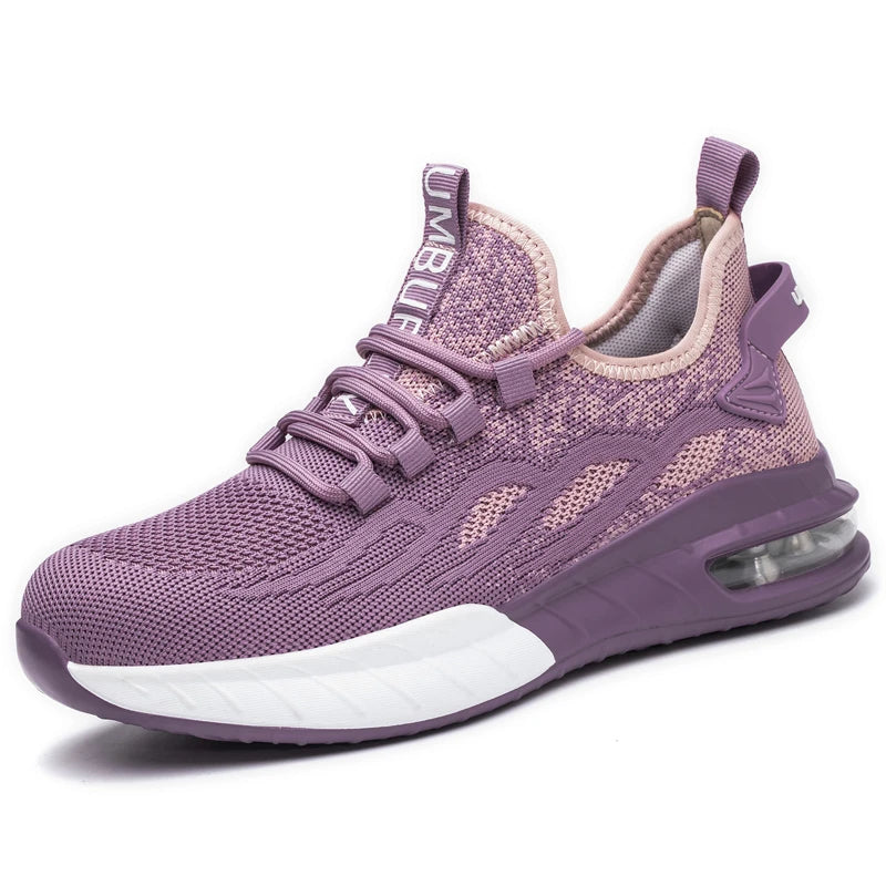 Veiligheidsschoenen Dames S3 met Ademend Materiaal, Stalen Neus en Punctiebestendig 4