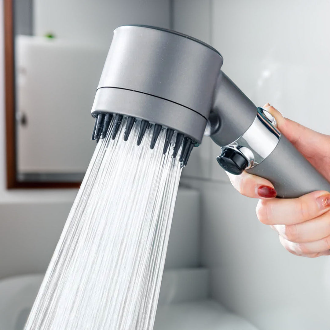 Verstelbare Hogedruk Douchekop Met 3 Sproeistanden &amp; Waterfilter 0