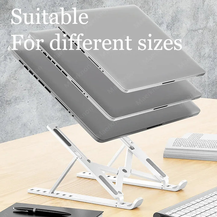 FlexiDesk – Verstelbare Laptopstandaard 10–15" voor thuis &amp; onderweg
