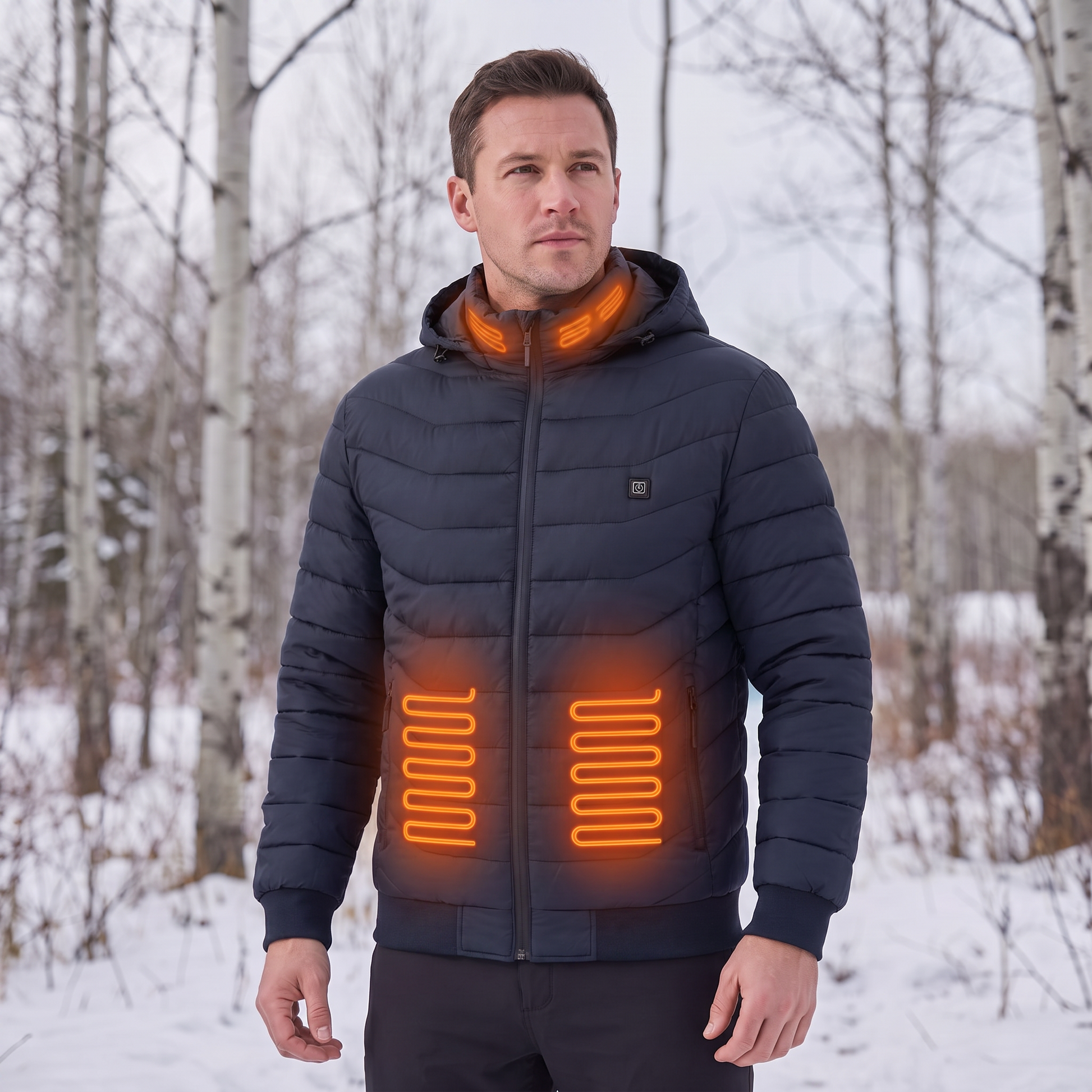 Verwarmde Jas Heren & Dames - 9 Warmtezones - Waterdicht & USB 6