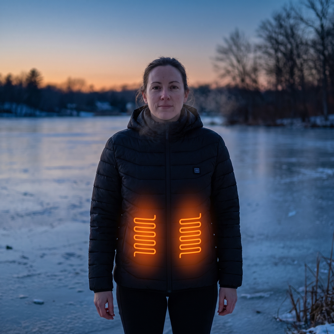 Verwarmde Jas Heren & Dames - 9 Warmtezones - Waterdicht & USB 7
