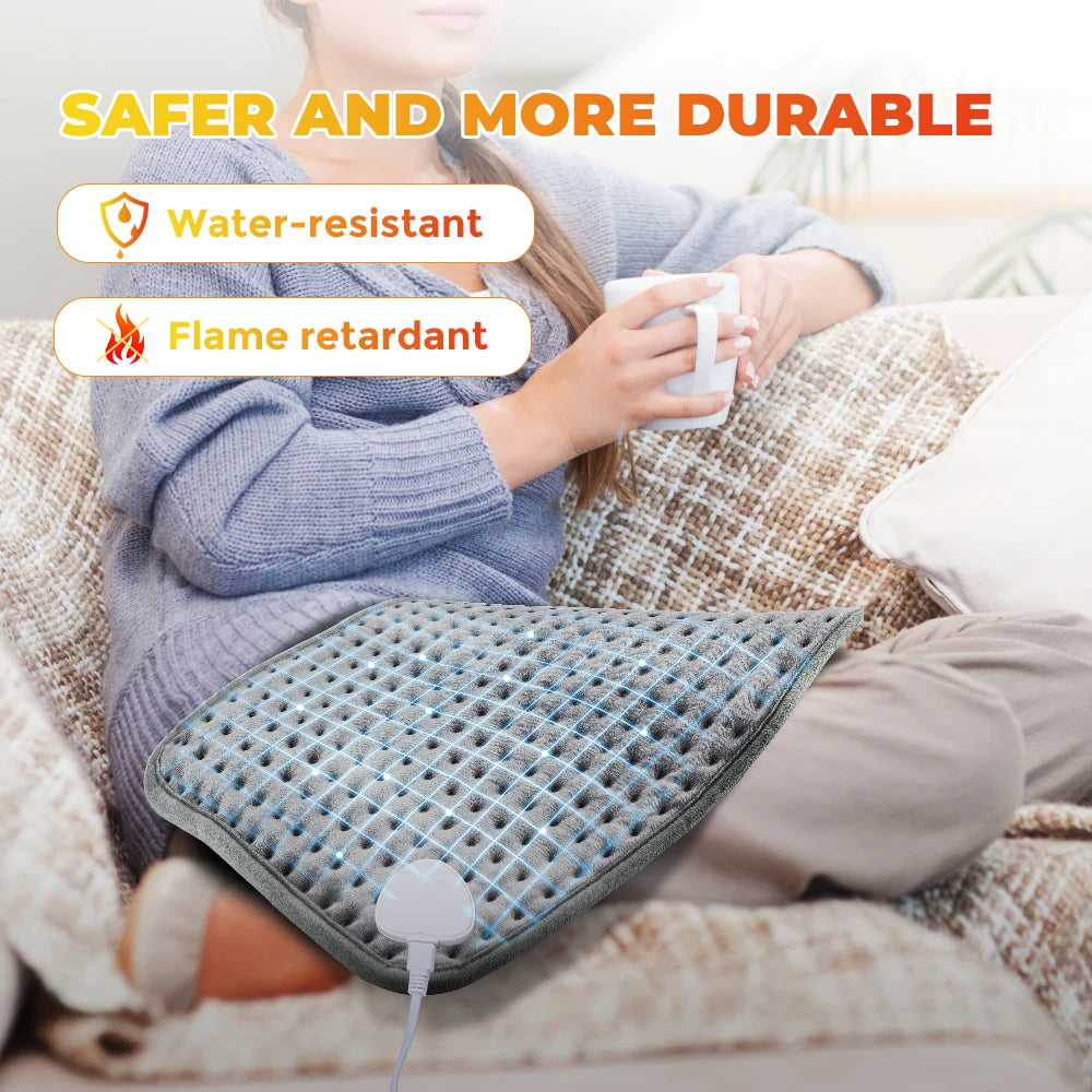 Verwarmingsdeken 58x29 cm van Micro-Pluche met 9 Warmtestanden voor Thuisgebruik 3