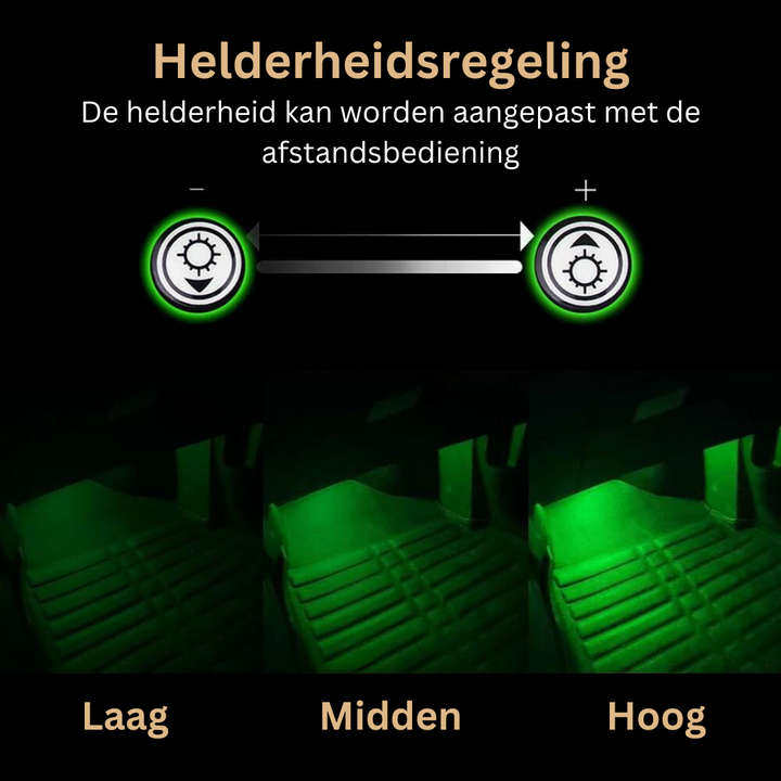 VibrantEase | Coole verlichting voor een sfeerrijke auto 1