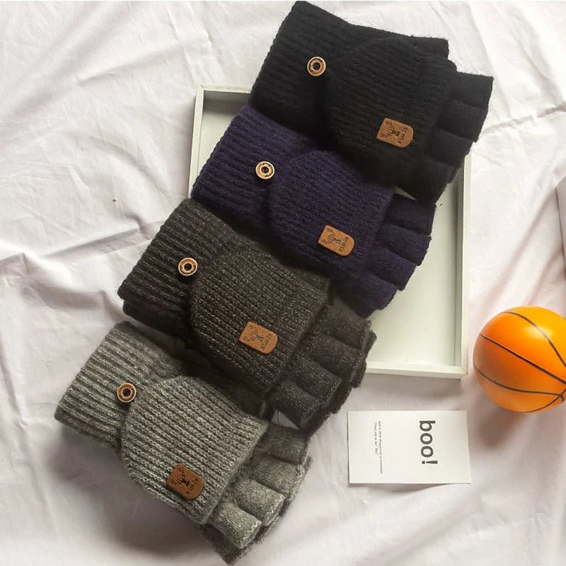 Vingerloze Handschoenen met Touchscreen, Warm en Comfortabel voor Wintergebruik 4