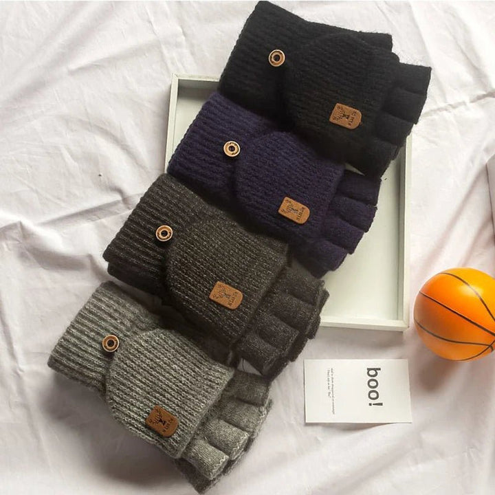 Vingerloze Handschoenen met Touchscreen, Warm en Comfortabel voor Wintergebruik 4