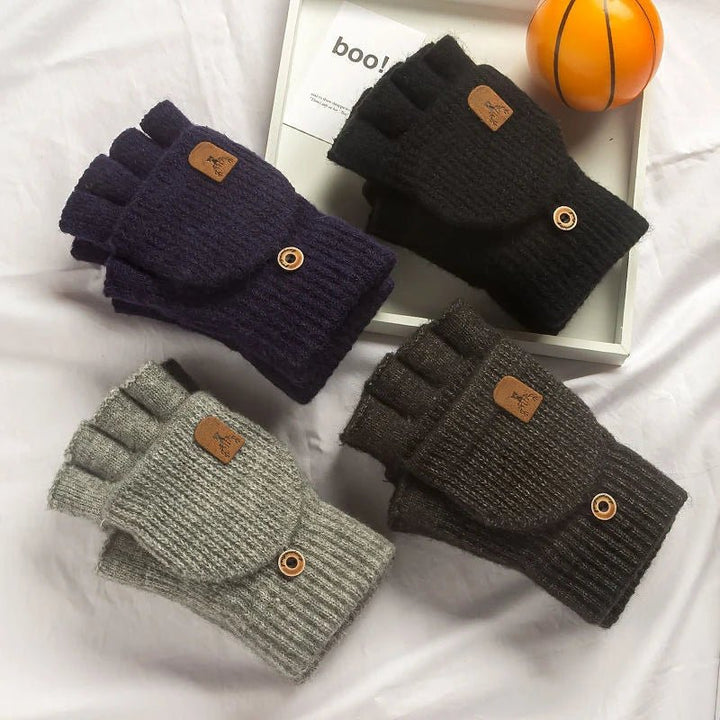 Vingerloze Handschoenen met Touchscreen, Warm en Comfortabel voor Wintergebruik 5