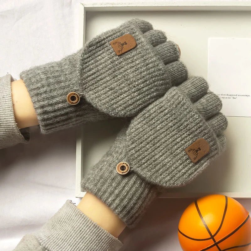Vingerloze Handschoenen met Touchscreen, Warm en Comfortabel voor Wintergebruik 7