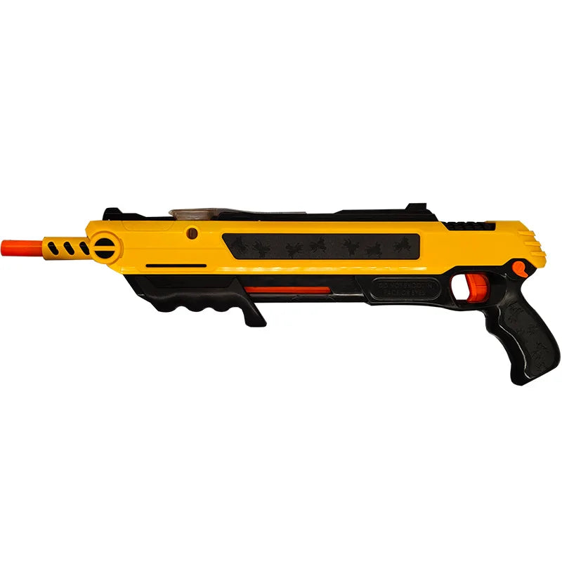 InsectaShot Pistola de Sal 3.0 – Juguete Seguro Contra Moscas y Mosquitos