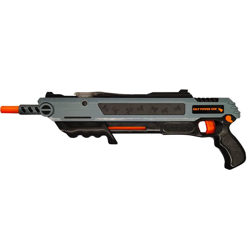 InsectaShot Pistola de Sal 3.0 – Juguete Seguro Contra Moscas y Mosquitos