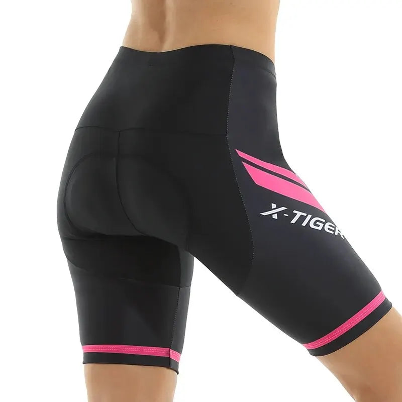 Vrouwen Fietsbroek met 3D Gel Padding voor MTB en Racefiets, Ademend Lycra 1