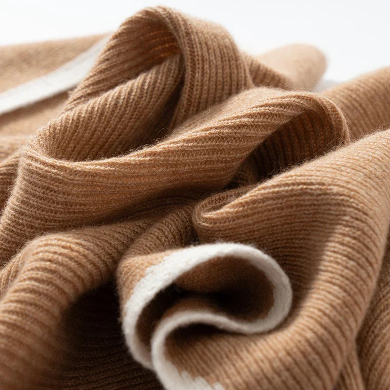 Arvanna Bufanda de punt triangular – Bufanda de dona de punt calent amb disseny elegant i confort suau per a l'hivern