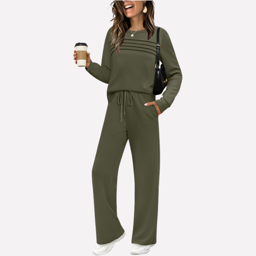 Vrouwen Twee-delige Lounge Set 6