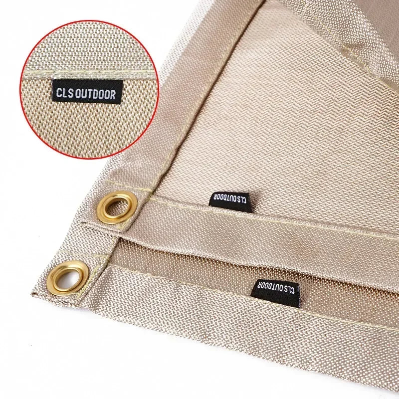 Vuurvaste Isolatiemat voor Buitengebruik - Glasvezel, Hittebestendig tot 800°C, Ideaal voor Barbecue en Picknick 2