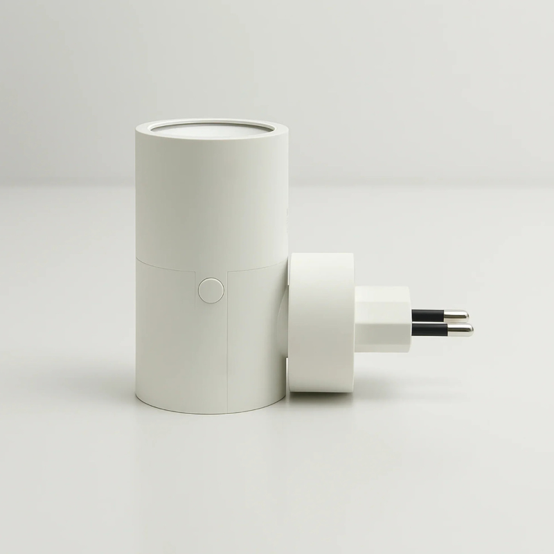 Wandlamp Stopcontact LED Dimbaar Dag Nacht Sensor 10W Warm Licht Slaapkamer Hal | Sansoti 1