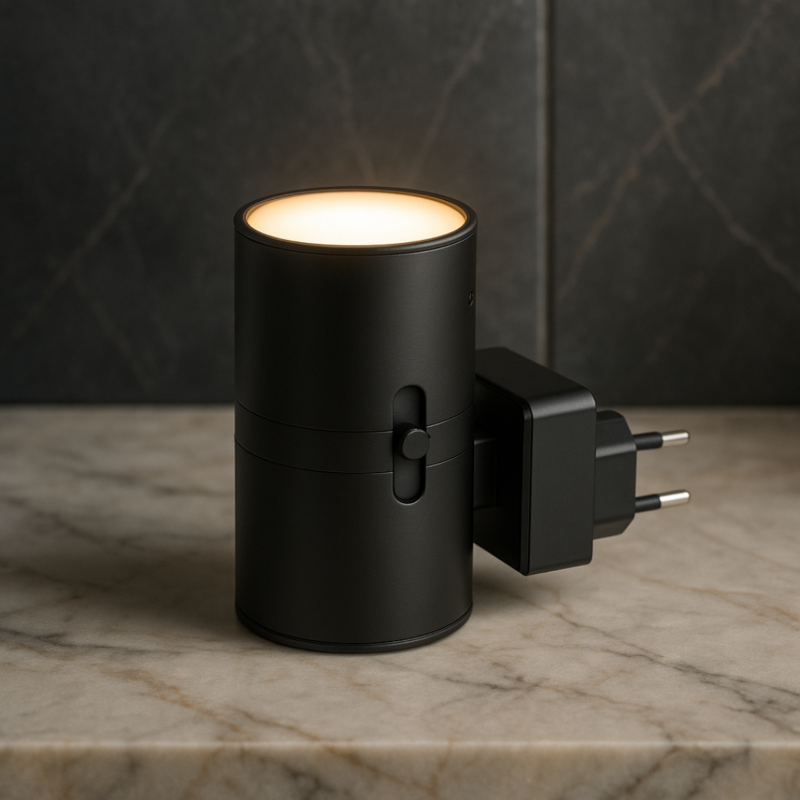 Wandlamp Stopcontact LED Dimbaar Dag Nacht Sensor 10W Warm Licht Slaapkamer Hal | Sansoti 7