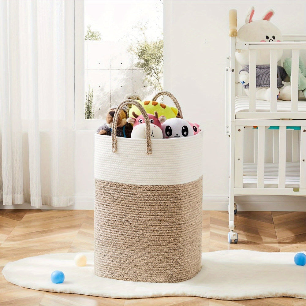 Wasmand Extra Groot | Opvouwbare Opbergmand met Handgrepen 1