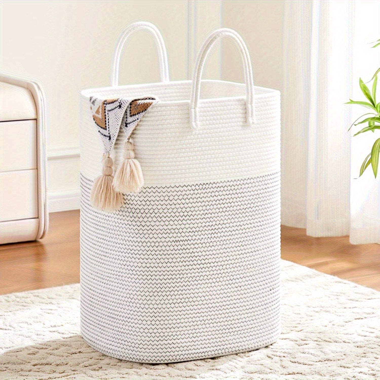 Wasmand Extra Groot | Opvouwbare Opbergmand met Handgrepen 5