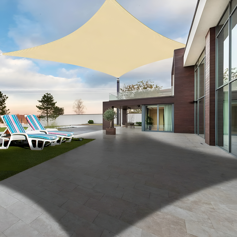 Waterdicht Rechthoekig Schaduwdoek UV-Bescherming Terras Tuin Balkon | Sansoti 2