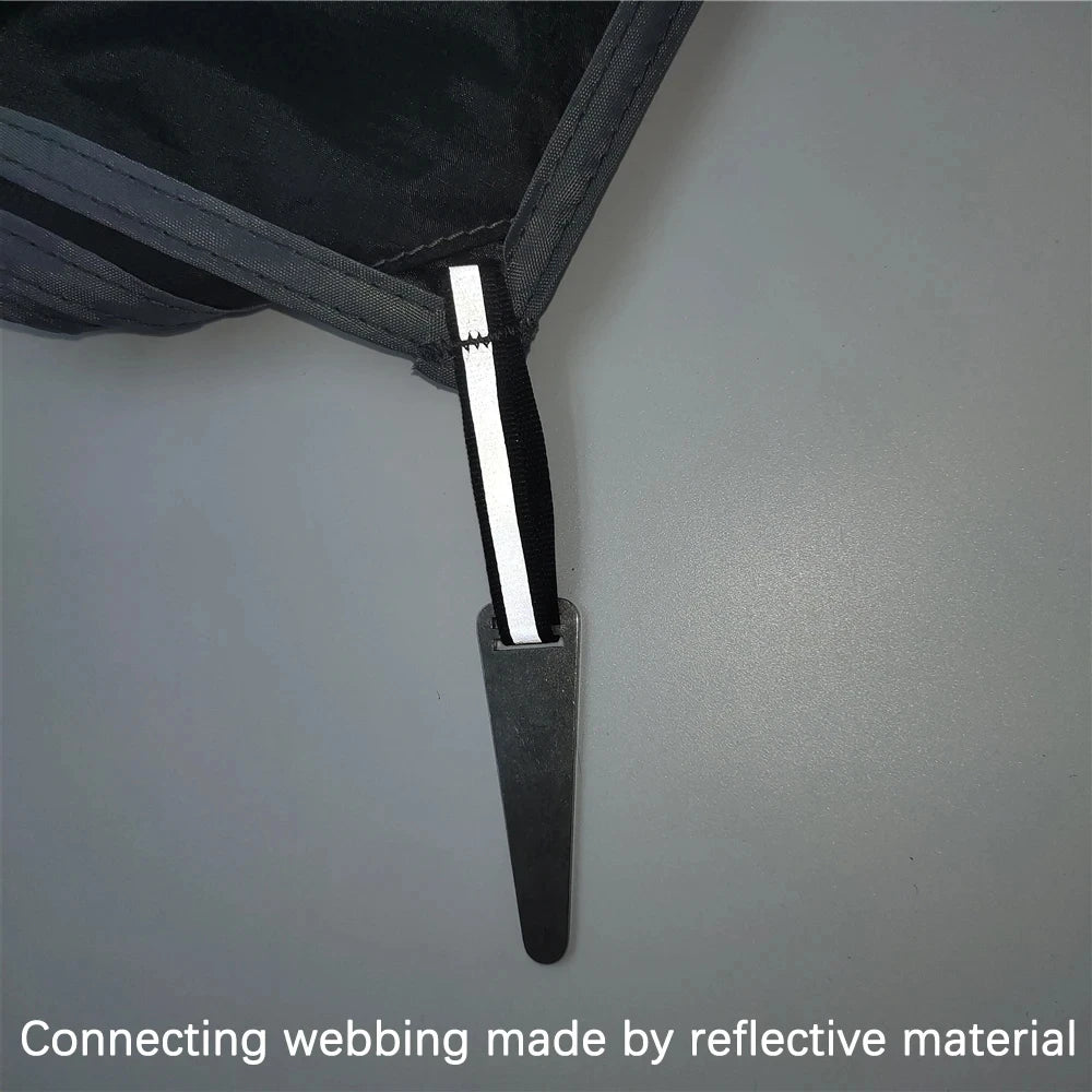 Waterdichte Campingmat Voor Buiten, Ultralicht, Draagbaar, Inclusief Haringen 4