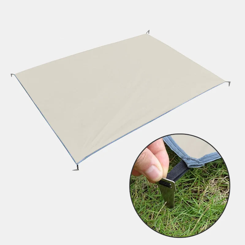 Waterdichte Campingmat Voor Buiten, Ultralicht, Draagbaar, Inclusief Haringen 6