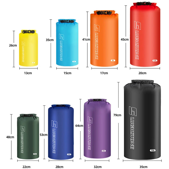 Waterdichte Dry Bag 3L-75L voor Outdoor Activiteiten - Ideaal voor Raften en Kajakken 4