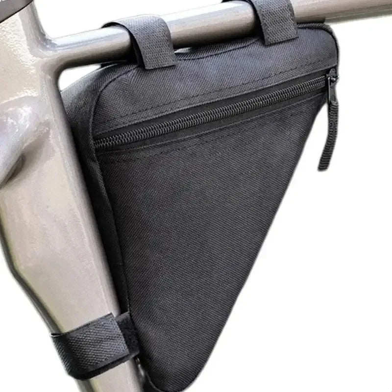 Waterdichte Fietstas voor Frame - Driehoek Fietstas voor Accessoires, Zwart 0