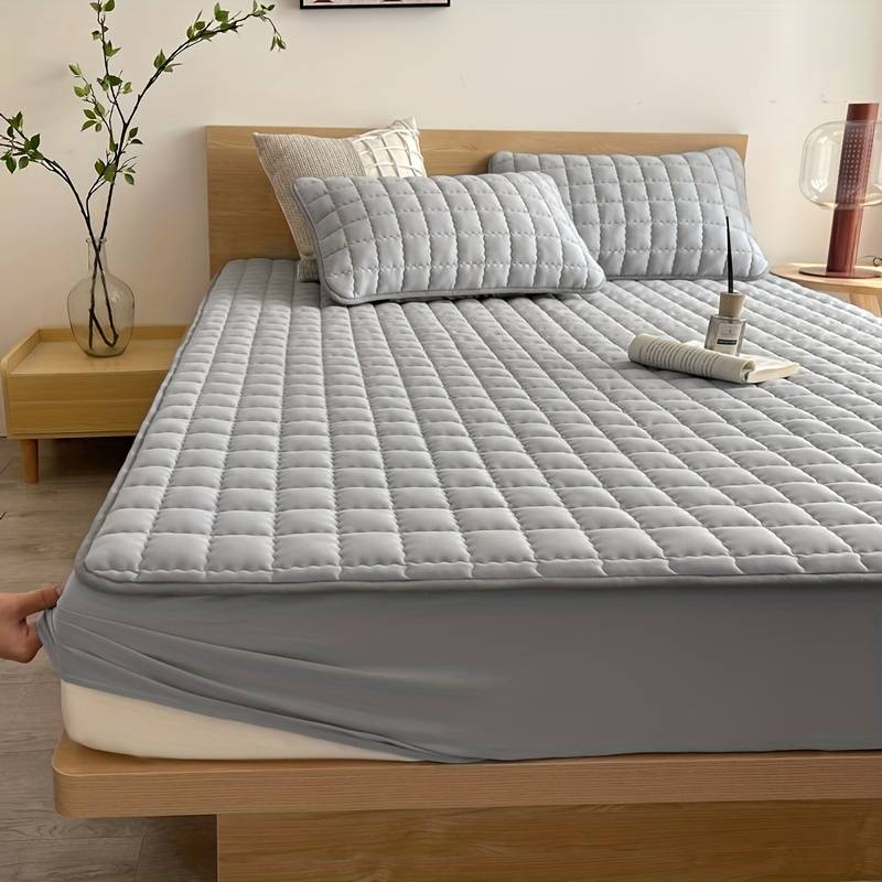 Waterdichte Matrasbeschermer met Elastiek Stretch Hoeslaken 100% Waterproof Matrashoes Bescherming Zweet Vlekken Allergie Comfortabel Ademend Stille Stof Duurzaam Wasbaar Hypoallergeen | Sansoti 4