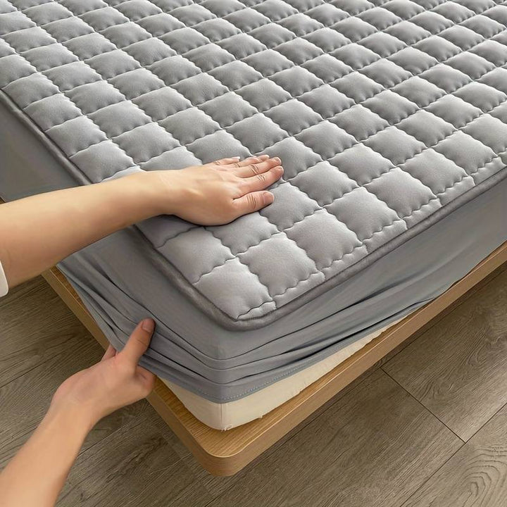 Waterdichte Matrasbeschermer met Elastiek Stretch Hoeslaken 100% Waterproof Matrashoes Bescherming Zweet Vlekken Allergie Comfortabel Ademend Stille Stof Duurzaam Wasbaar Hypoallergeen | Sansoti 5