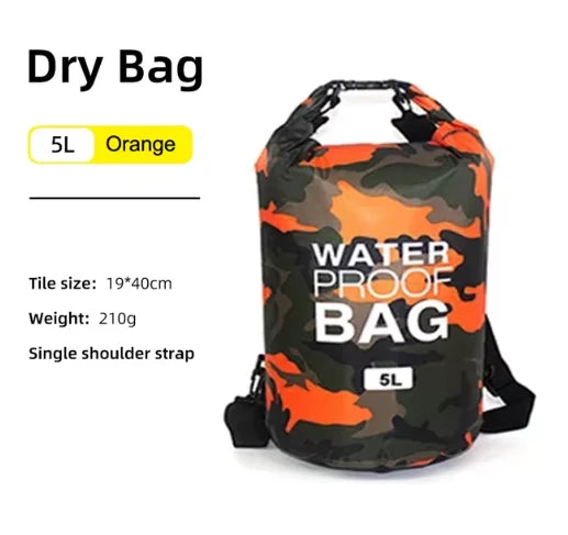 Waterdichte PVC Dry Bag Rugzak 5L-30L voor Outdoor Activiteiten, Verstelbare Schouderriem 26