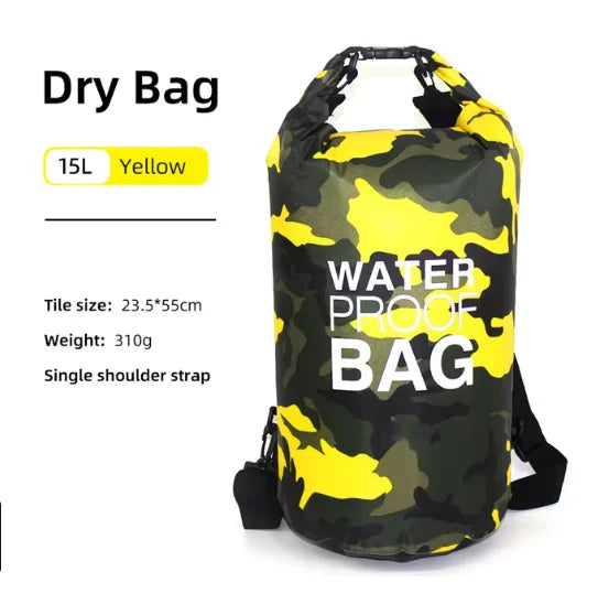 Waterdichte PVC Dry Bag Rugzak 5L-30L voor Outdoor Activiteiten, Verstelbare Schouderriem 28
