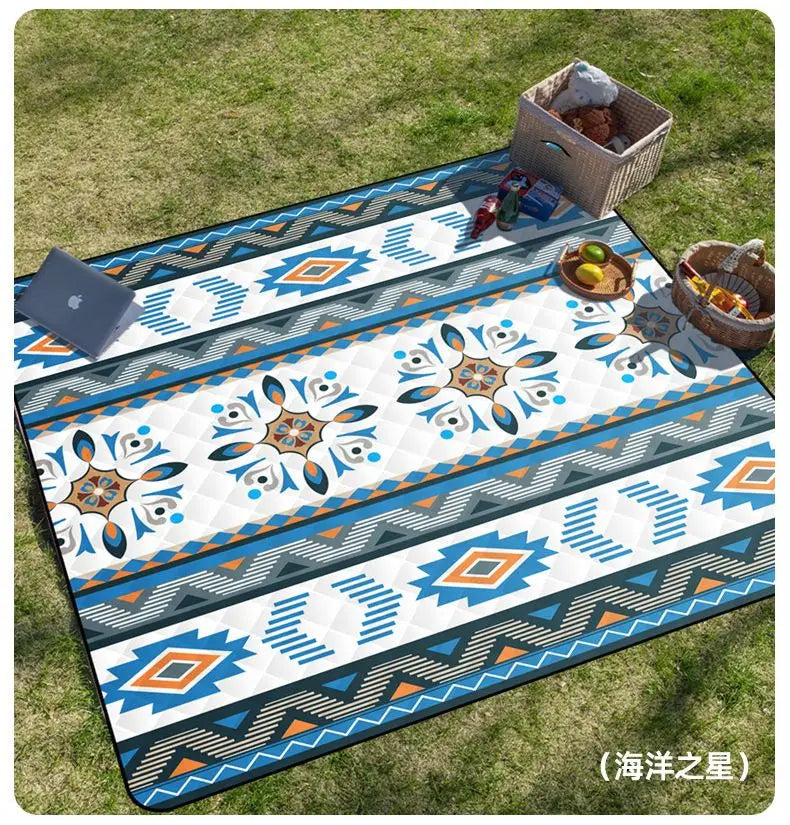 Waterdichte Picknick Deken 200x200CM voor Buiten, Camping en Strandgebruik 2