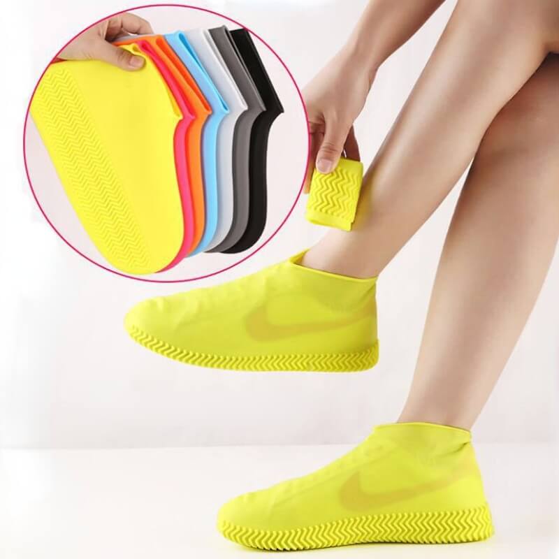Waterdichte Silicone Schoenbeschermers | Rubberen overschoenen met antislip voor regenachtige dage 1