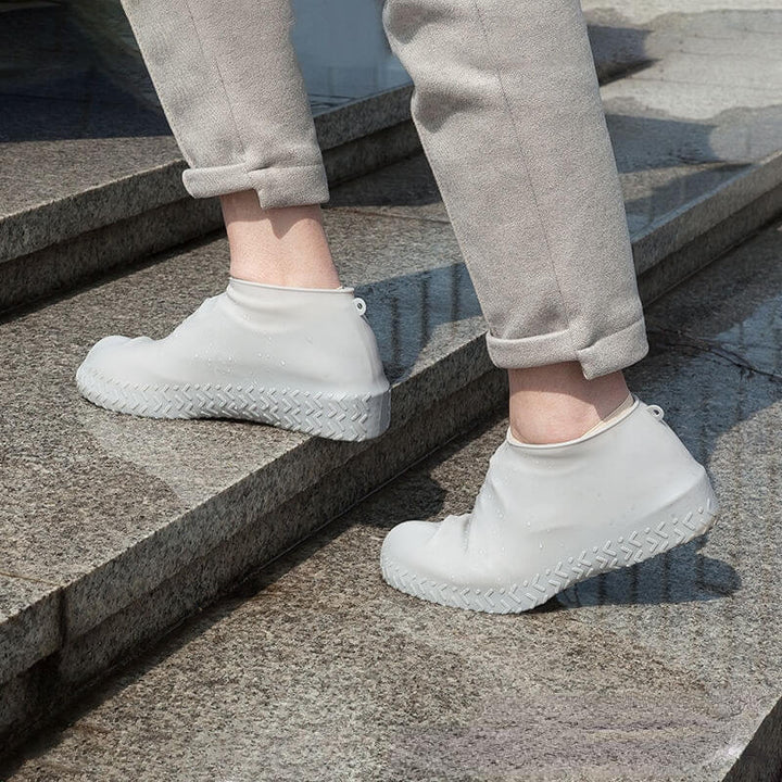 Waterdichte Silicone Schoenbeschermers | Rubberen overschoenen met antislip voor regenachtige dage 2