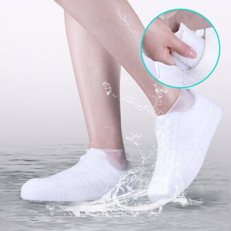 Waterdichte Silicone Schoenbeschermers | Rubberen overschoenen met antislip voor regenachtige dage 4