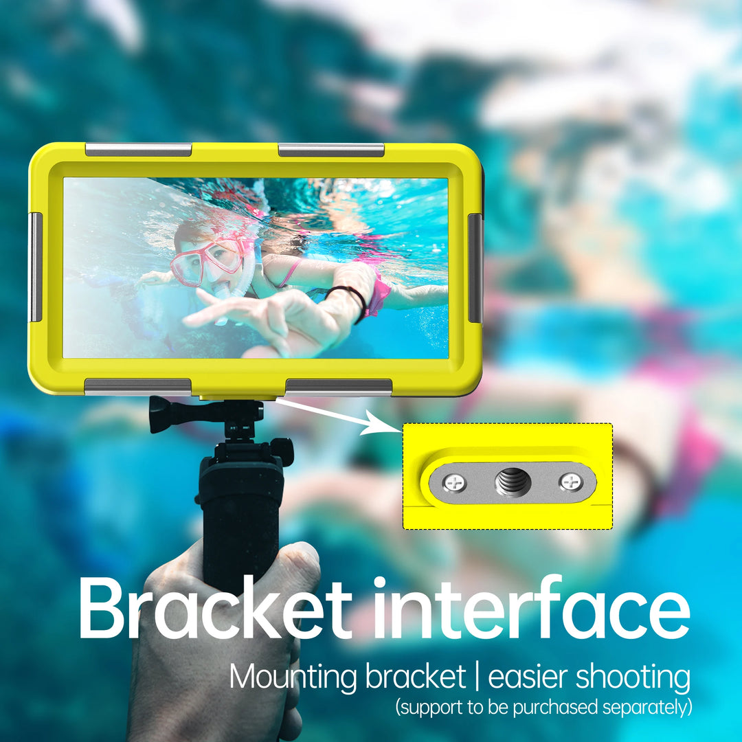 Waterdichte Telefoonhoes voor Smartphones tot 6,9 Inch, IP68, Tot 15m Diepte 5