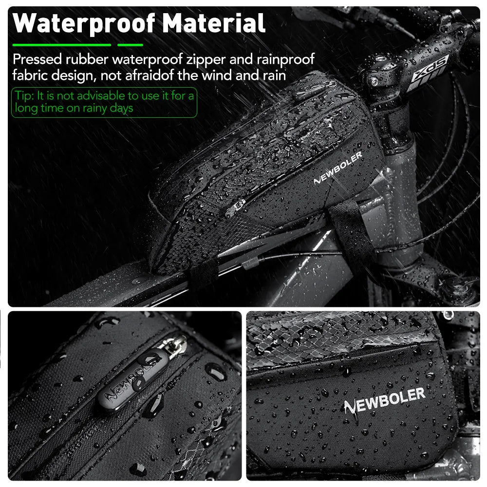 Waterdichte fietstas met reflectie, grote capaciteit en ultralicht ontwerp 1