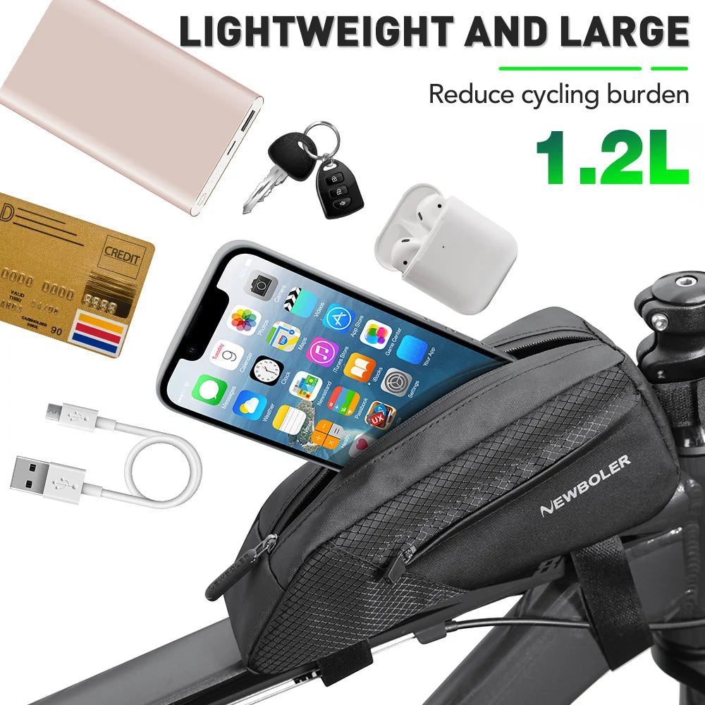 Waterdichte fietstas met reflectie, grote capaciteit en ultralicht ontwerp 3