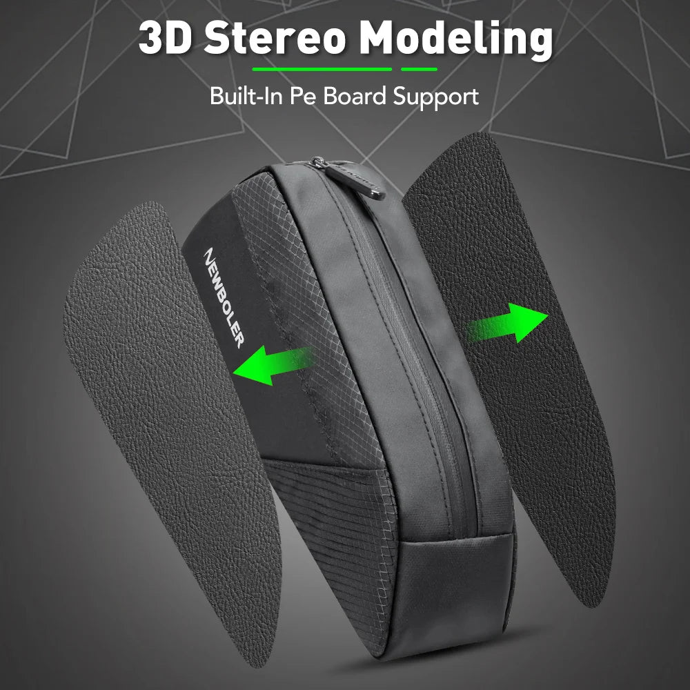 Waterdichte fietstas met reflectie, grote capaciteit en ultralicht ontwerp 4