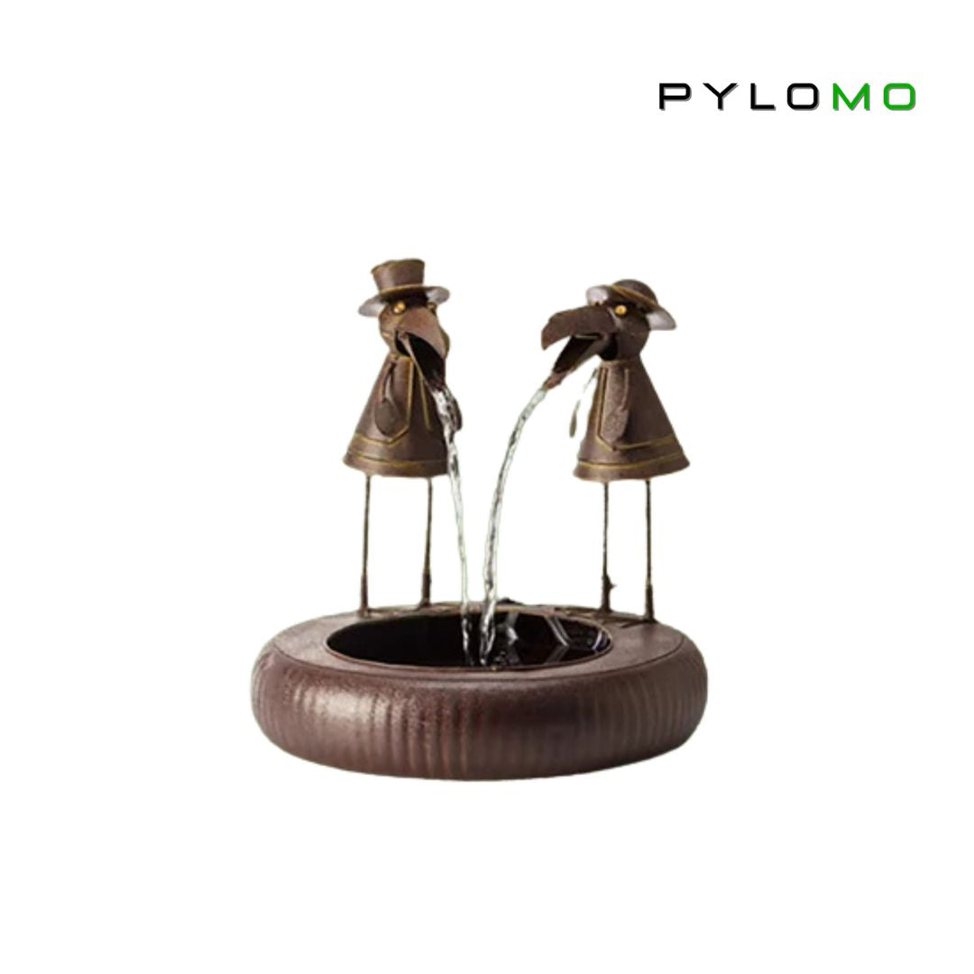 Waterfontein Dierfiguur Polyresin Met Pomp Tuin Terras Buiten | Sansoti 7
