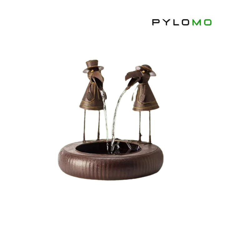 Waterfontein Dierfiguur Polyresin Met Pomp Tuin Terras Buiten | Sansoti 7