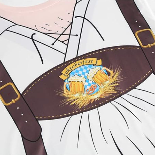Bavaro – Samarreta amb estampat de Lederhosen – El teu outfit per a festa de la cervesa i Oktoberfest