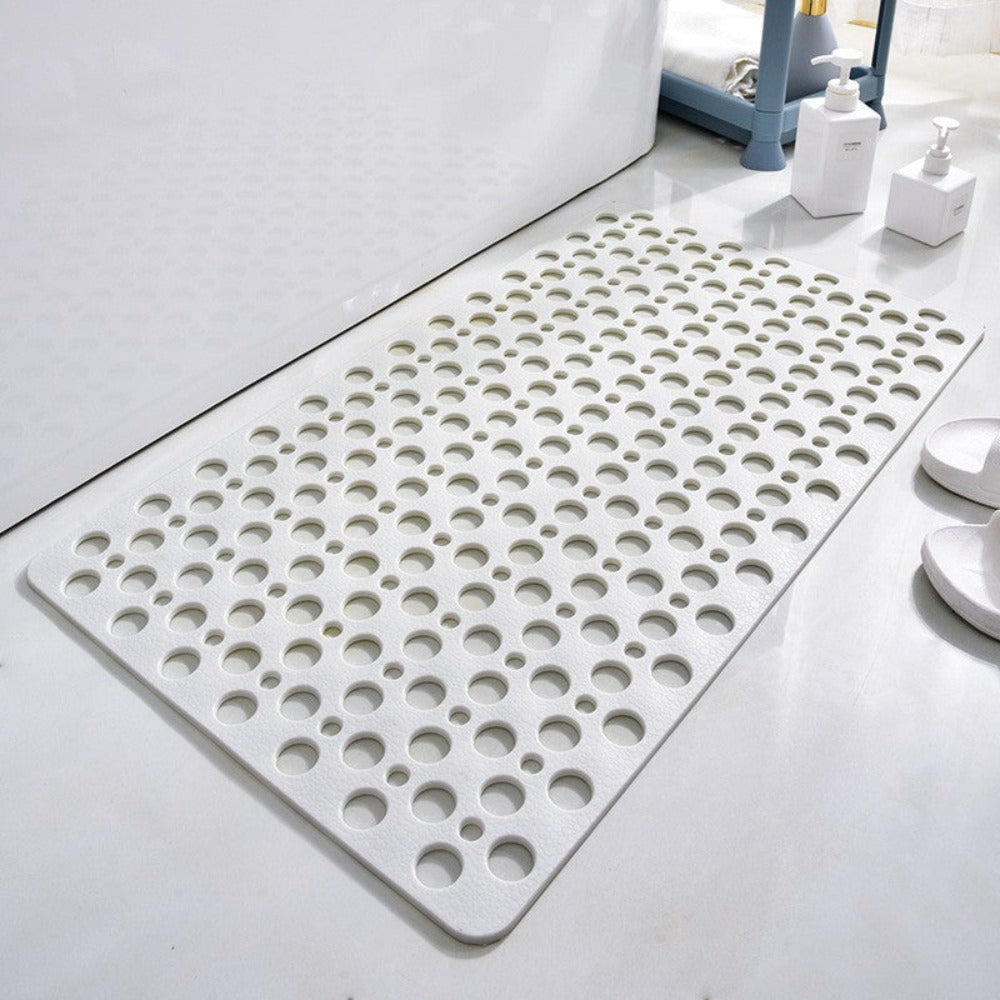 Tapete de Duche Antiderrapante AquaSafe – Resistente a Bolor &amp; Lavável