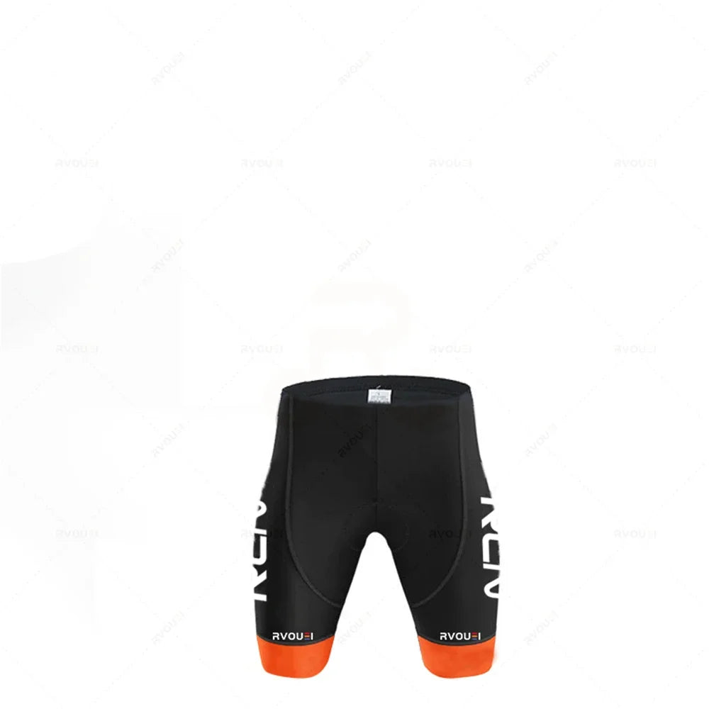 Wielertrui Set voor Zomer - Ademend, Sneldrogend, Comfortabel met 19D Gelpad 17